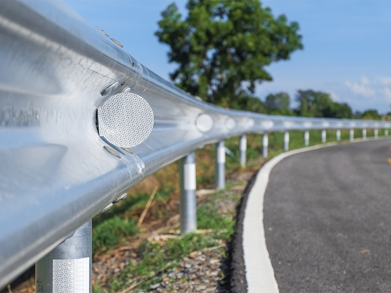 Photo of a guardrails from a Central Oklahoma fencing contractor