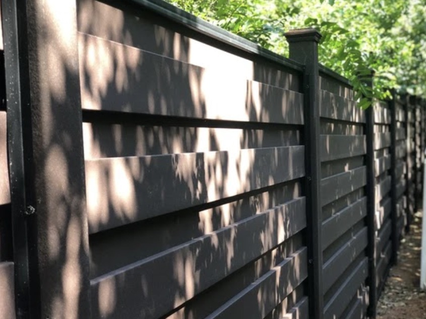 Photo of a Central Oklahoma fencing contractor