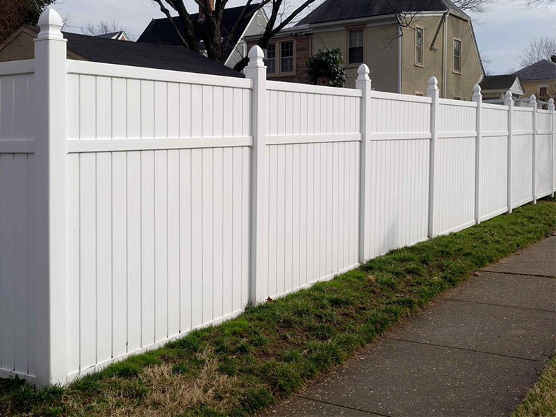 Midwest City Oklahoma Vinyl Privacy Fencing